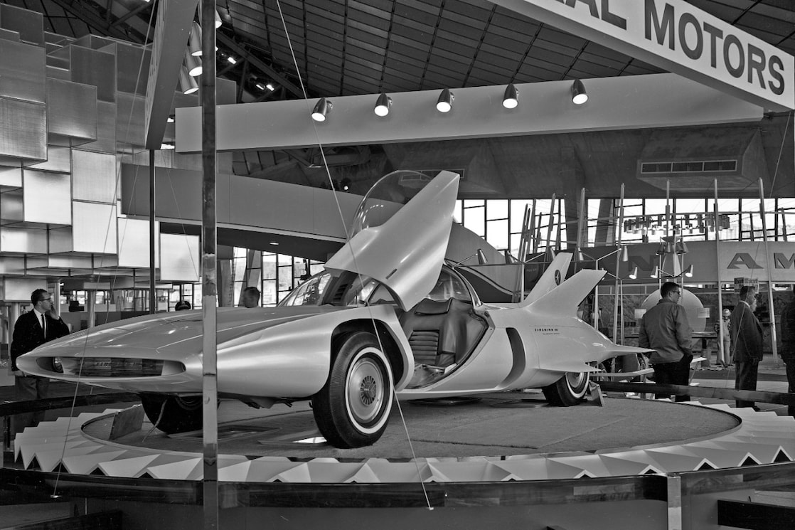 The future in 1962: the General Motors Century 21 at a fair in Seattle, Washington, USA (Photo: Seattle Municipal Archives)