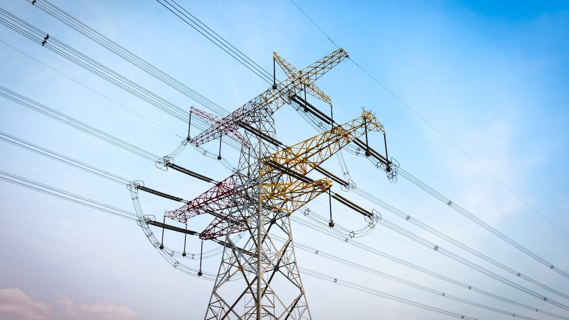 High-voltage power lines