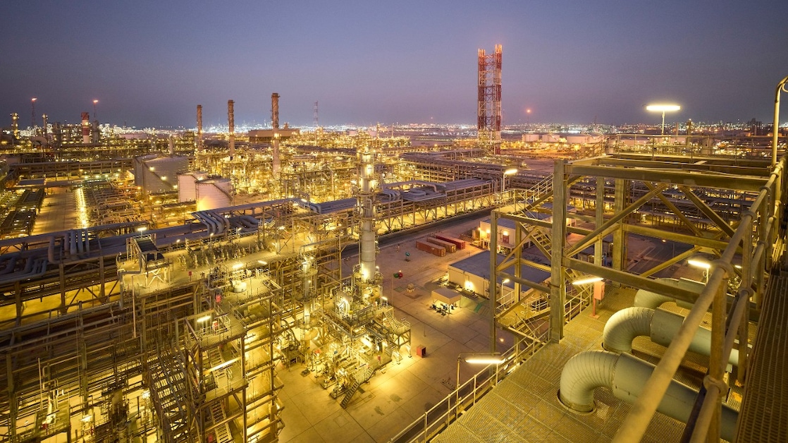 Shell Pearl GTL in Qatar, 2026. Dit is een van de gasinstallaties in de Perzische Golf (Foto: Ed Robinson/Shell International)