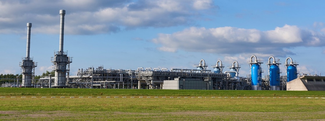 The natural gas storage of Norg, in the northeast of the Netherlands (Photo: NAM)