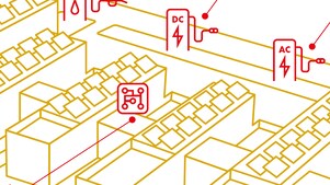 Het microgrid bij de ETCA (Beeld: Danki)