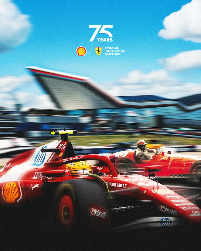 Ferrari-Shell promo-poster