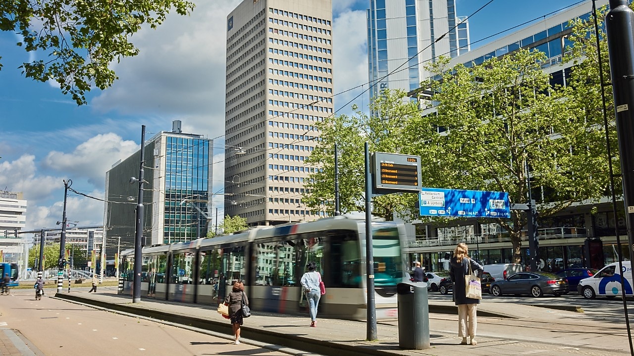 Shell Venster archief in een oude archief kast