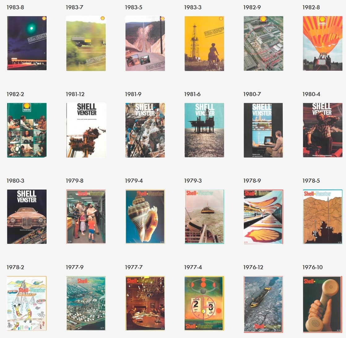 Shell Venster Covers 1976 - 1983