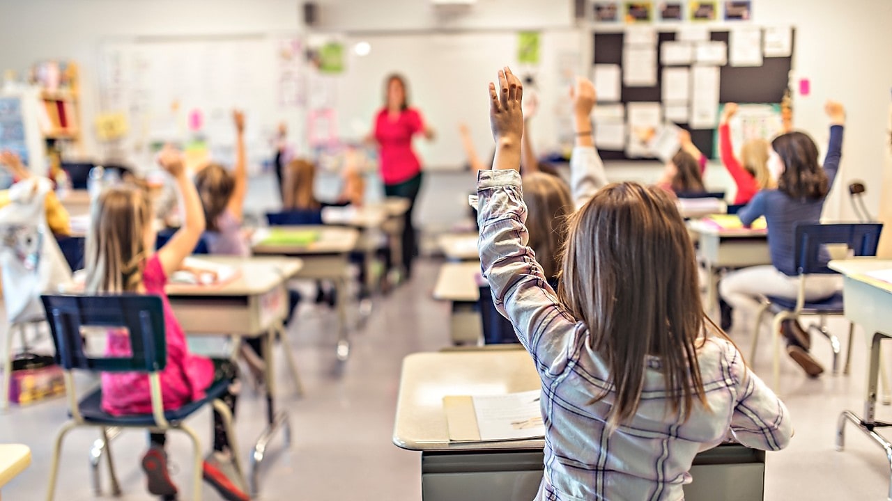 Kinderen in een klas