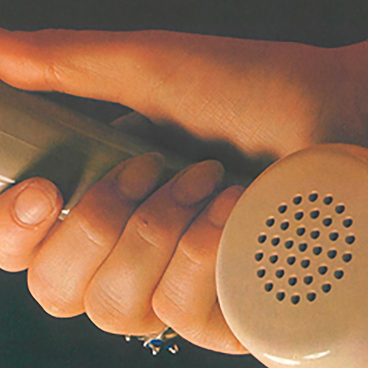 Omslag van Venster 1976-10 met de telefoonhoorn