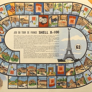 Tour de Shell (Beeld: Shell Historical Heritage & Archive, Den Haag)