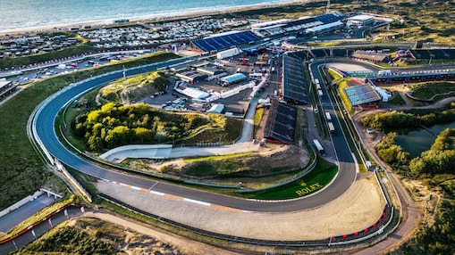 Het circuit van Zandvoort (Foto: ANP)