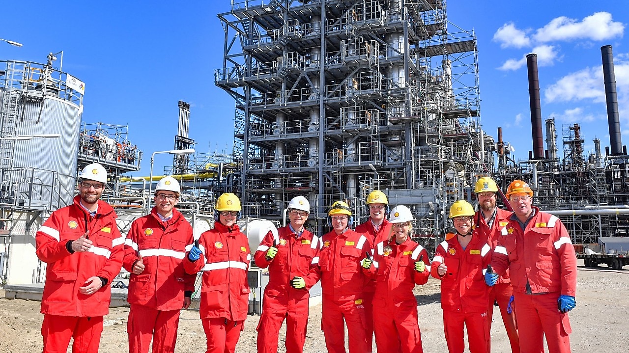 Duimen omhoog voor de circulaire economie op Shell Chemicals Park Moerdijk