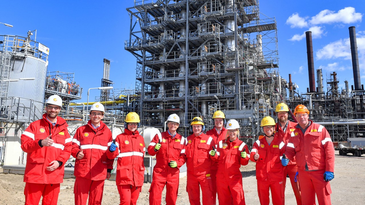Duimen omhoog voor de circulaire economie op Shell Chemicals Park Moerdijk