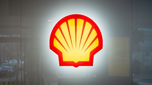 Shell-pecten in de receptie van de Shell Campus Den Haag
