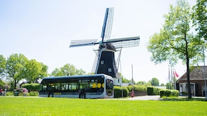 Qbuzz-waterstofbus in Groningen