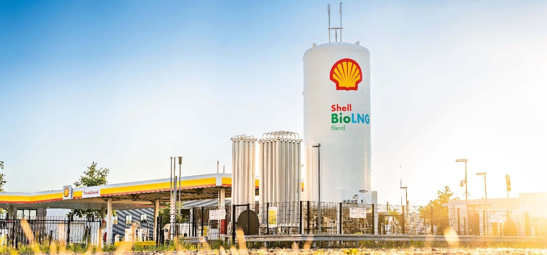 Shell BioLNG-tank