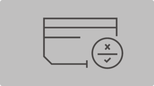 Kaart met vinkje pictogram