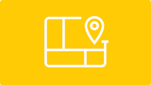 POI op een kaartpictogram