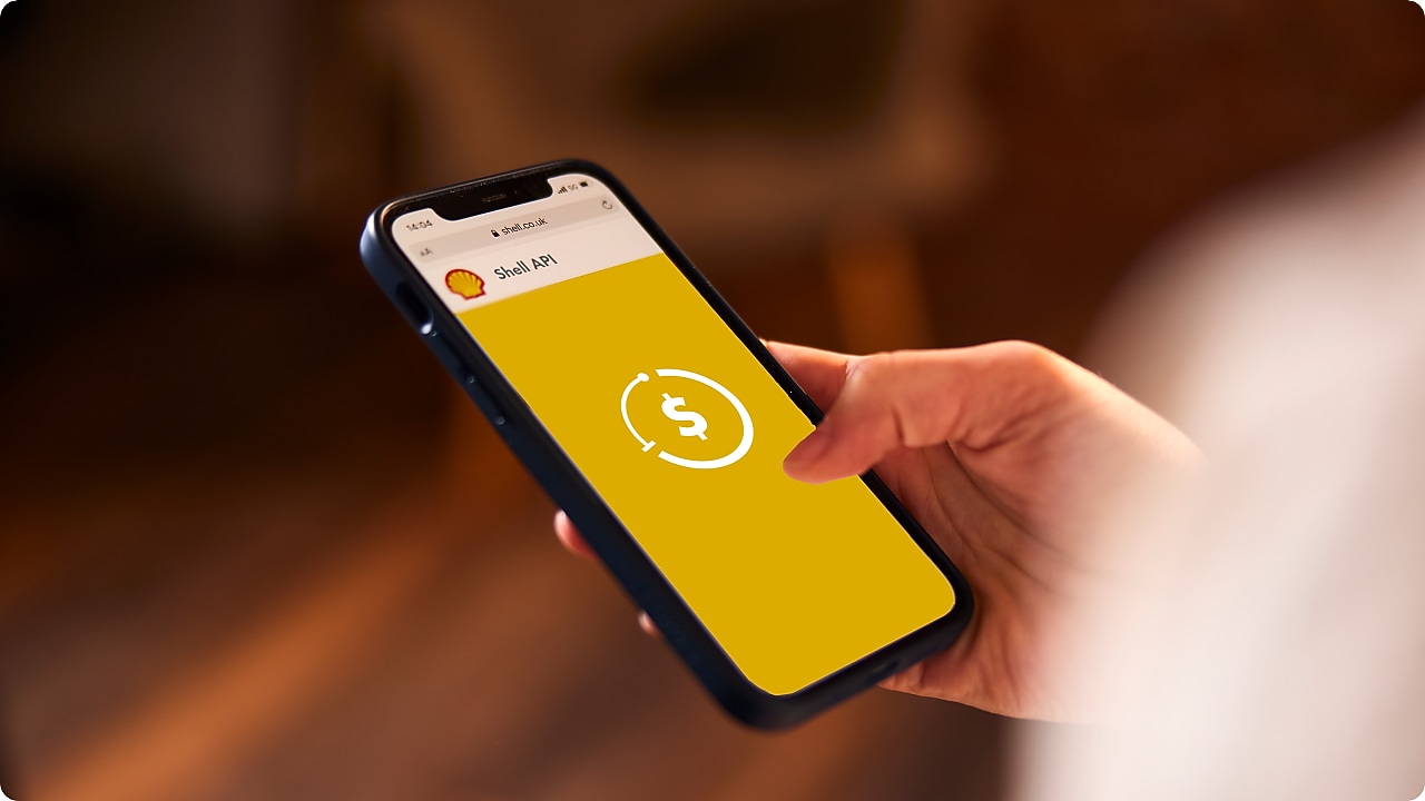 Smartphone in één hand