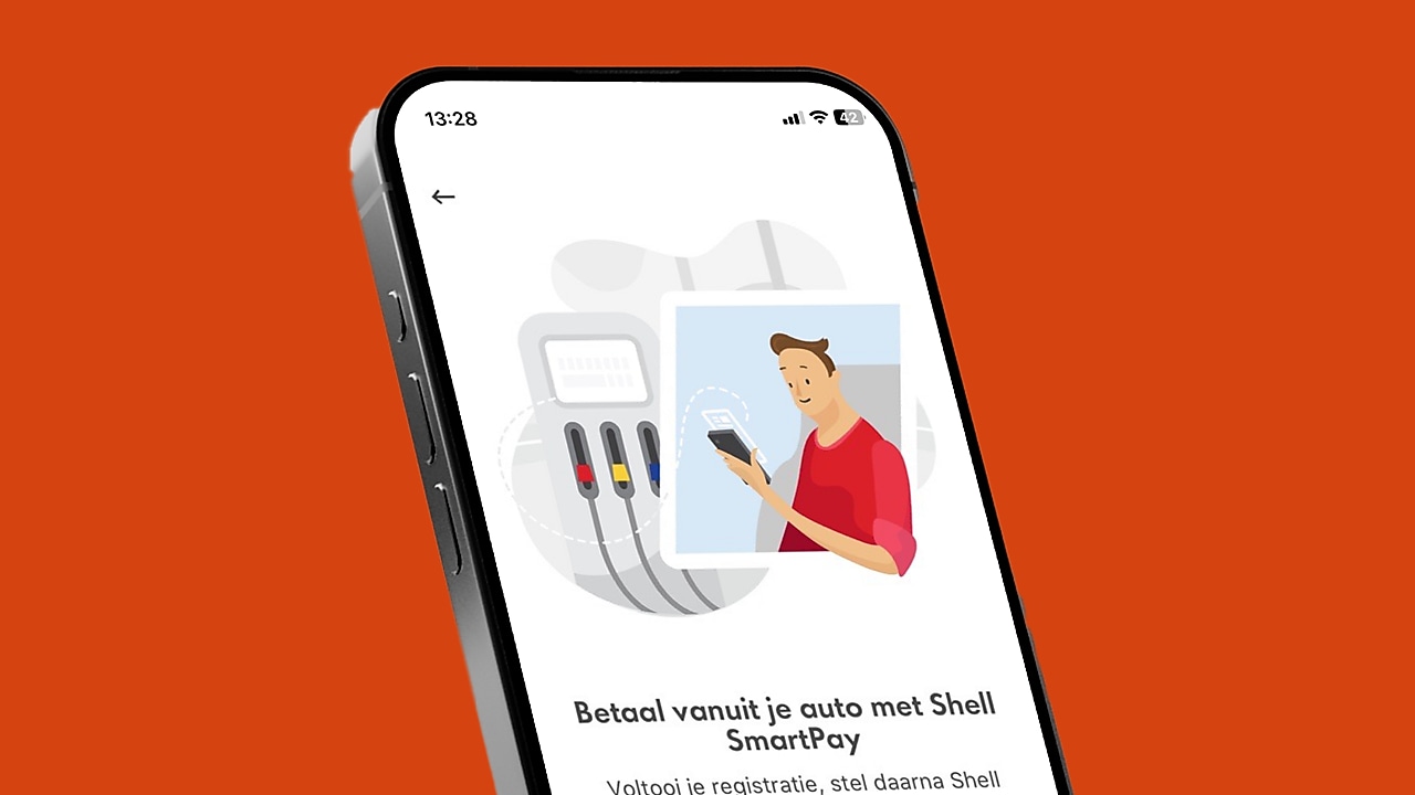 Shell Fleet App op de mobiel
