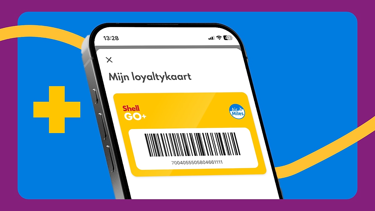 Loyaltykaart op de mobiel