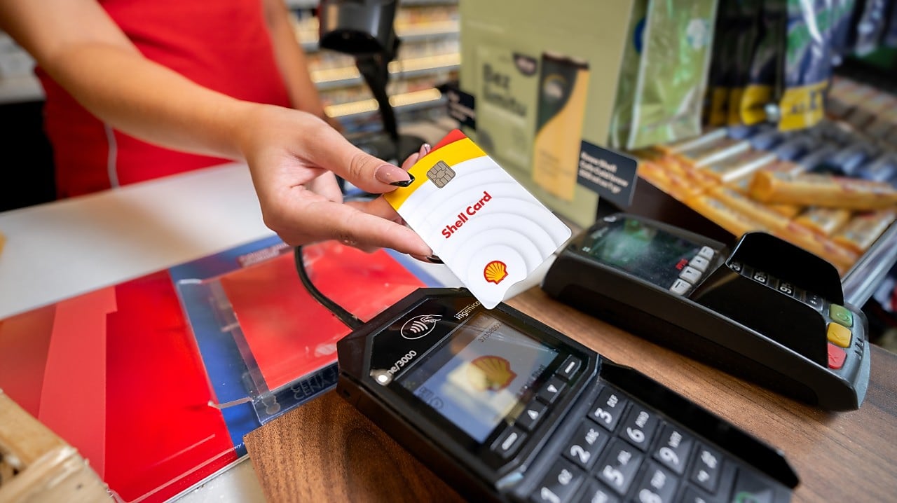Afrekenen met de Shell Card