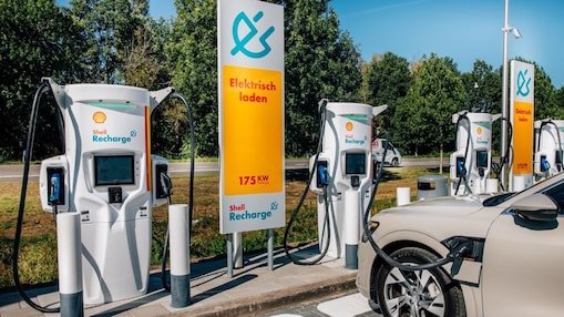 On the go snelladen bij Shell-stations