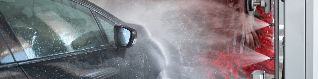 Snel een schone auto bij Shell Car Wash