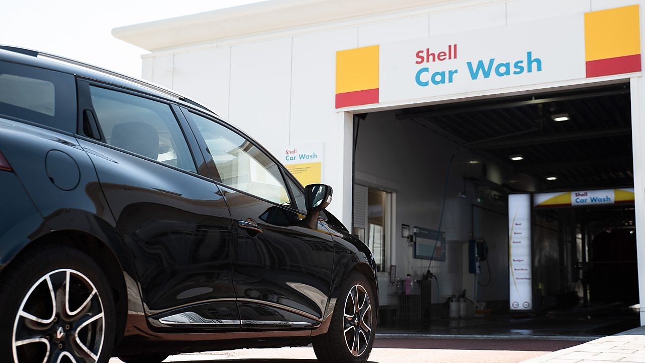 Shell Car Wash - de kortste route naar een schone auto