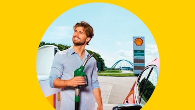 Tanken bij Shell