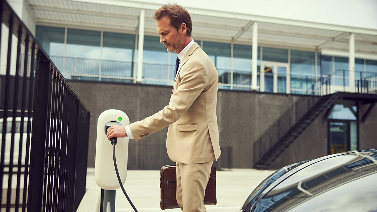 Regulier laden op het werk