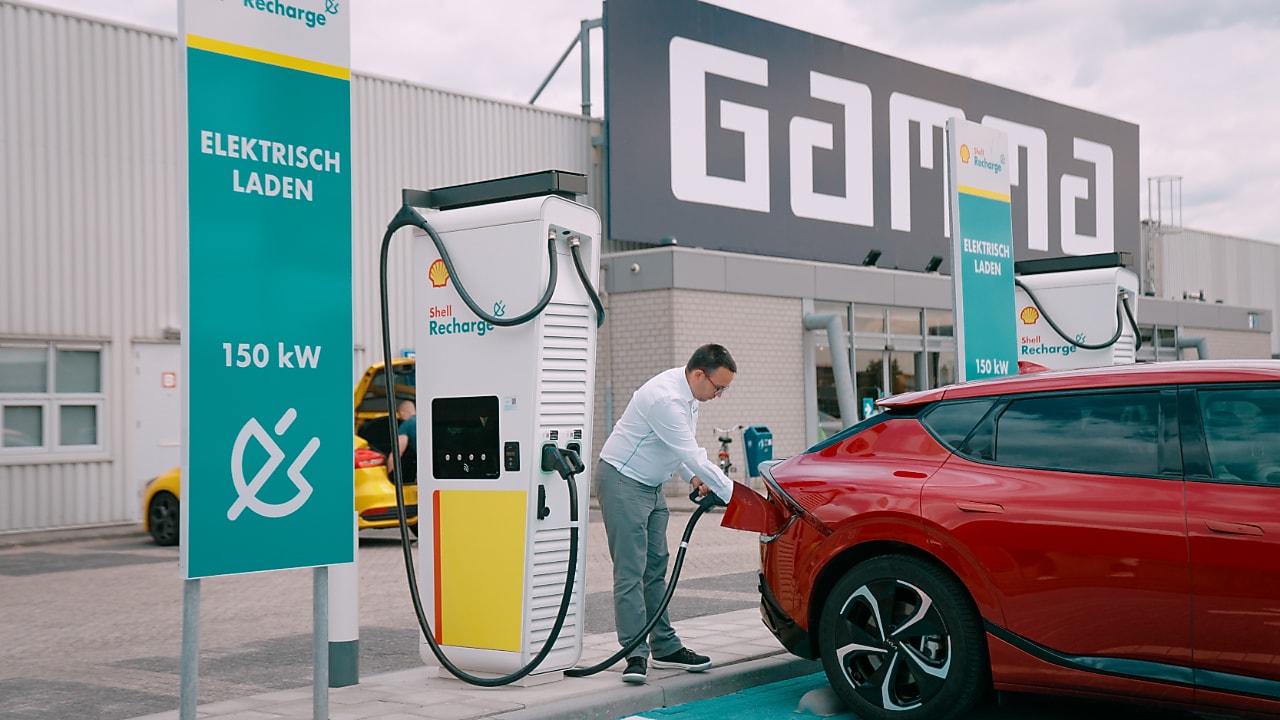 Regulier laden op verschillende plaatsen